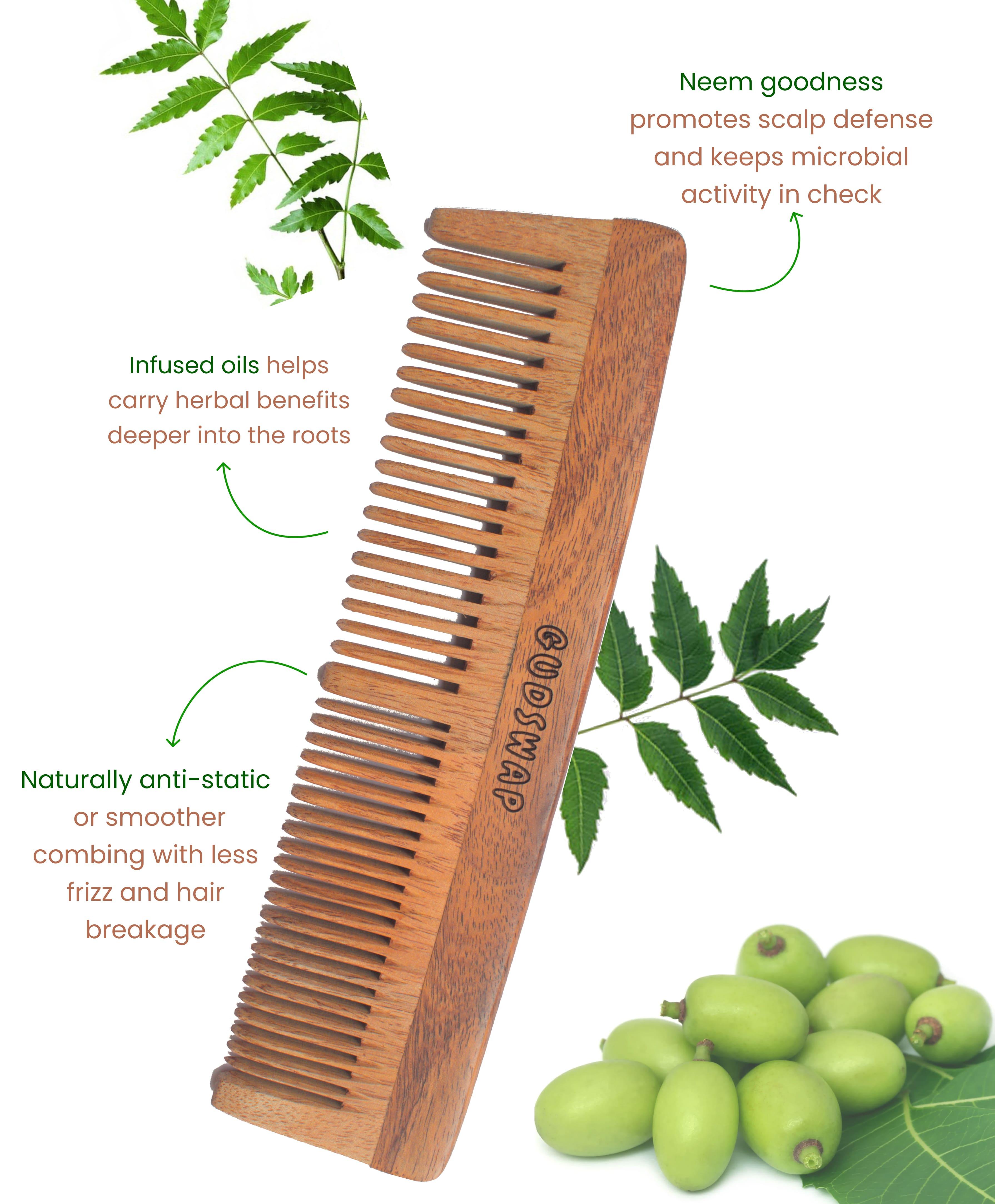 Neem Wood Comb 